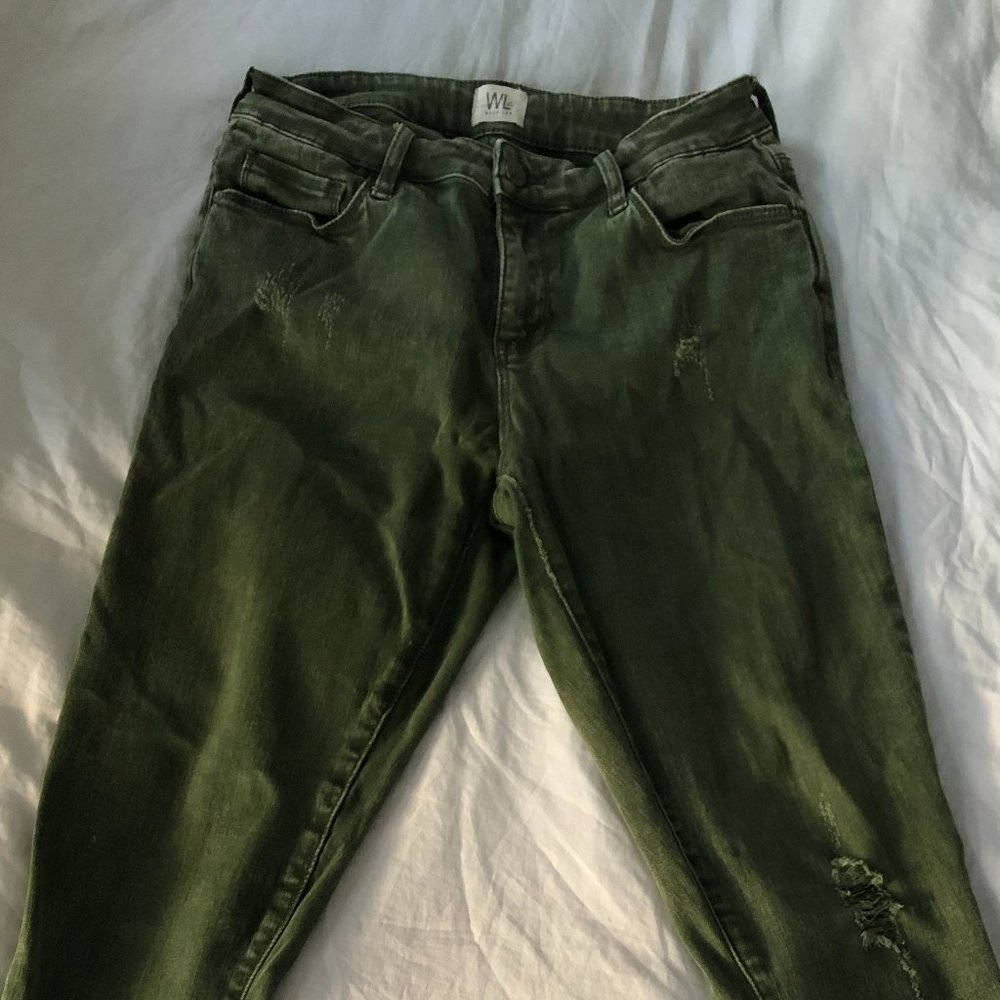 Olive-Colored Skinnies